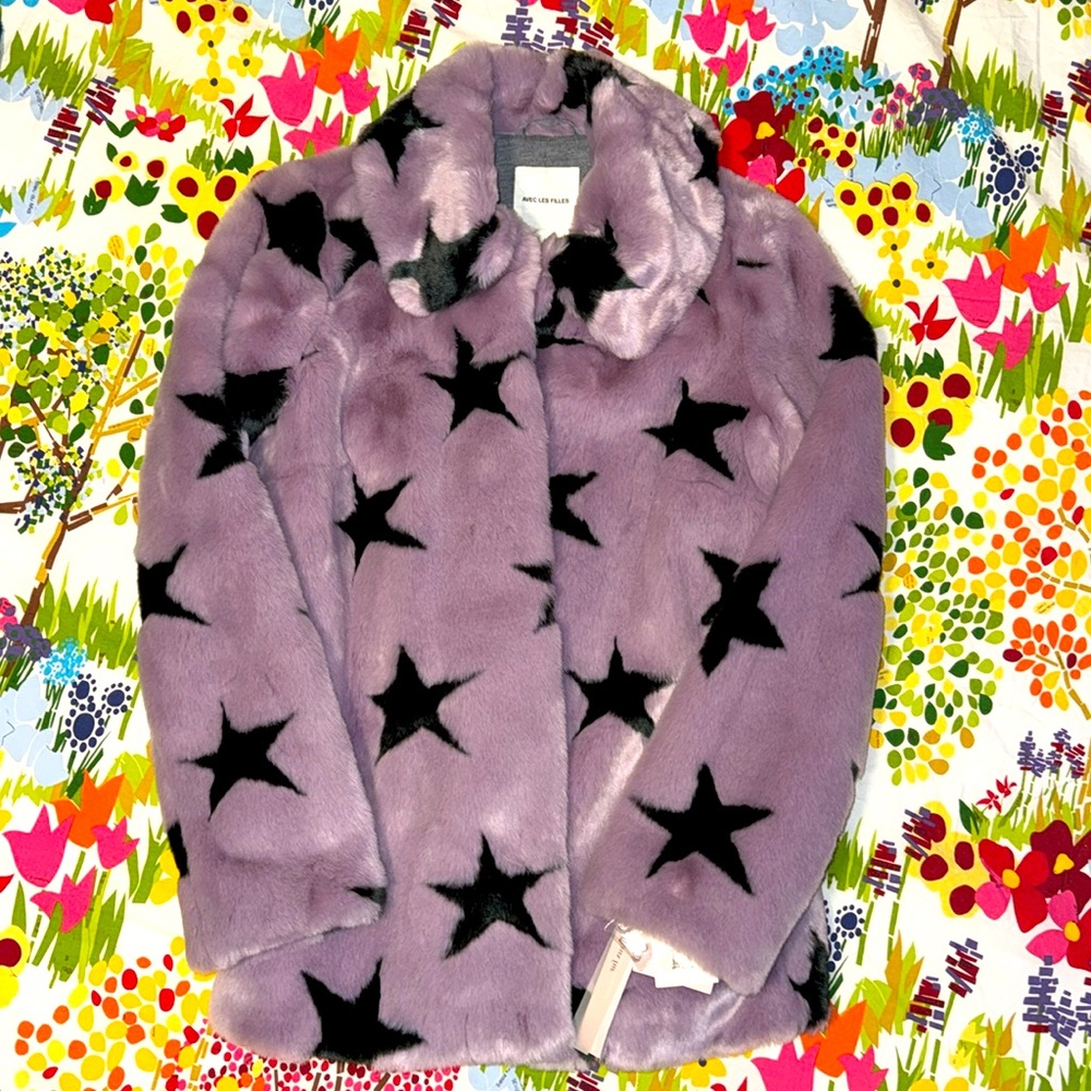 Fabulous AVEC LES FILLES FAUX FUR Star Purple